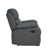 Bonrcea Leather Recliner Chair, Classic and Traditional Manual Recliner Chair with Overstuffed Arms and Back, Manual Single Sofa - 2 of 4