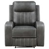 Coaster Home Furnishings Raelynn Upholstered Recliner Chair Grey - 4 of 4