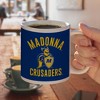 Madonna University Crusaders Logo Ceramic Coffee Mug Novelty Gift Mugs for Coffee Tea and Hot Drinks 11oz White - 4 of 4