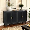 Finnhomy 4 Door Sideboard Buffet Cabinet - 3 of 4