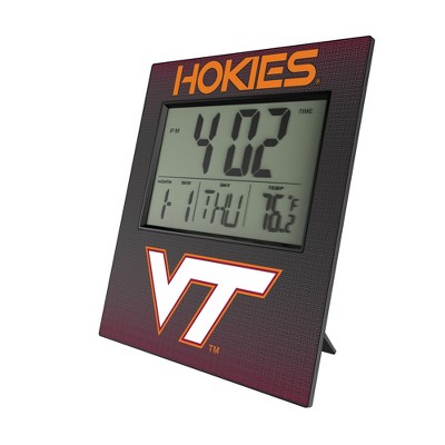Virginia Tech Hokies Linen Wall Clock : Target