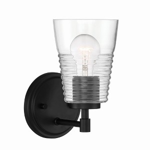 Designers Fountain Ingo 1 - Light Wall Light in  Matte Black - 1 of 1
