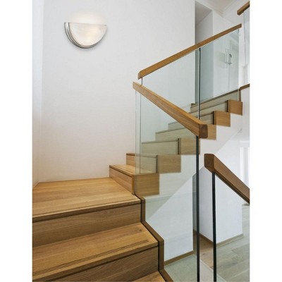 Satin Glass 13" Dimmable 2-Light Wall Sconce