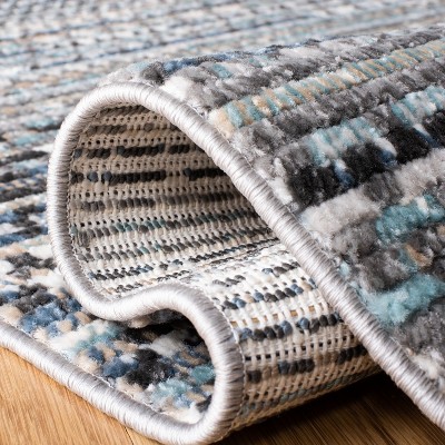 Sedona Dark Grey and Ivory Hand-Knotted Area Rug