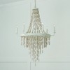 Capital Lighting Carissa 6 - Light Chandelier in  Organic White - 4 of 4