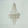 Capital Lighting Carissa 6 - Light Chandelier in  Organic White - image 4 of 4