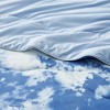 Cozy Bliss Double-Sided Cooling Comforter Set with 1 Pillowcase, Silk Smooth Soft Breathable Design - 3 of 4