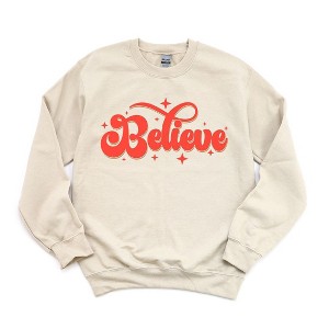 Simply Sage Market Women's Graphic Sweatshirt Magical Believe - 1 of 4