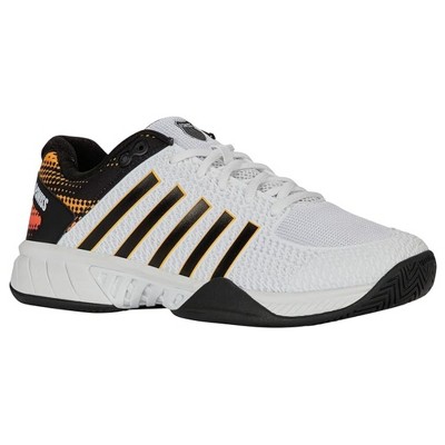 K-Swiss Men's Express Light 2E Pickleball Shoe (White/Daffodil) — фото 2