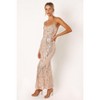 Petal and Pup Womens Marilyn Midi Dress - Gold M - 2 of 4