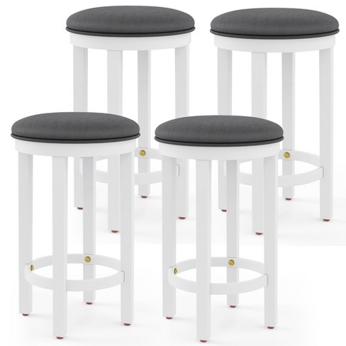 White bar stool cushions sale