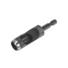 Unique Bargains Leather Carbon Steel Hex Shank Hand Hole Punch for Drill - 3 of 4