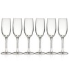 True Banquet Champagne Flutes, Champagne Wine Stemware Glasses, 5.75oz Stemmed Champagne Glasses Set of 6 - 4 of 4