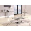 Chintaly Imports,Contemporary Glass Coffee Table - 4 of 4