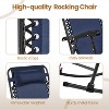 Yaheetech 26in Foldable Outdoor Lounge Chair Patio Lounge Camping Chair - 4 of 4
