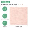 Unique Bargains Cotton Waterproof Translucent Flexible Flower Paper 144 Pcs - 3 of 4