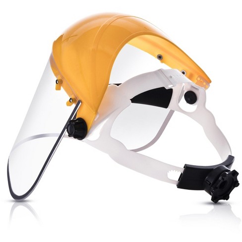 Katzco Clear Full Face Shield Visor Mask – Ideal For Automotive ...