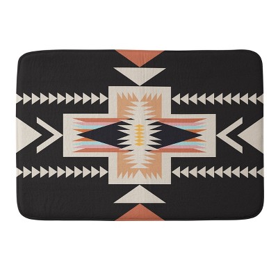 21x34 Textured Bath Mat Washed Black - Casaluna™ : Target