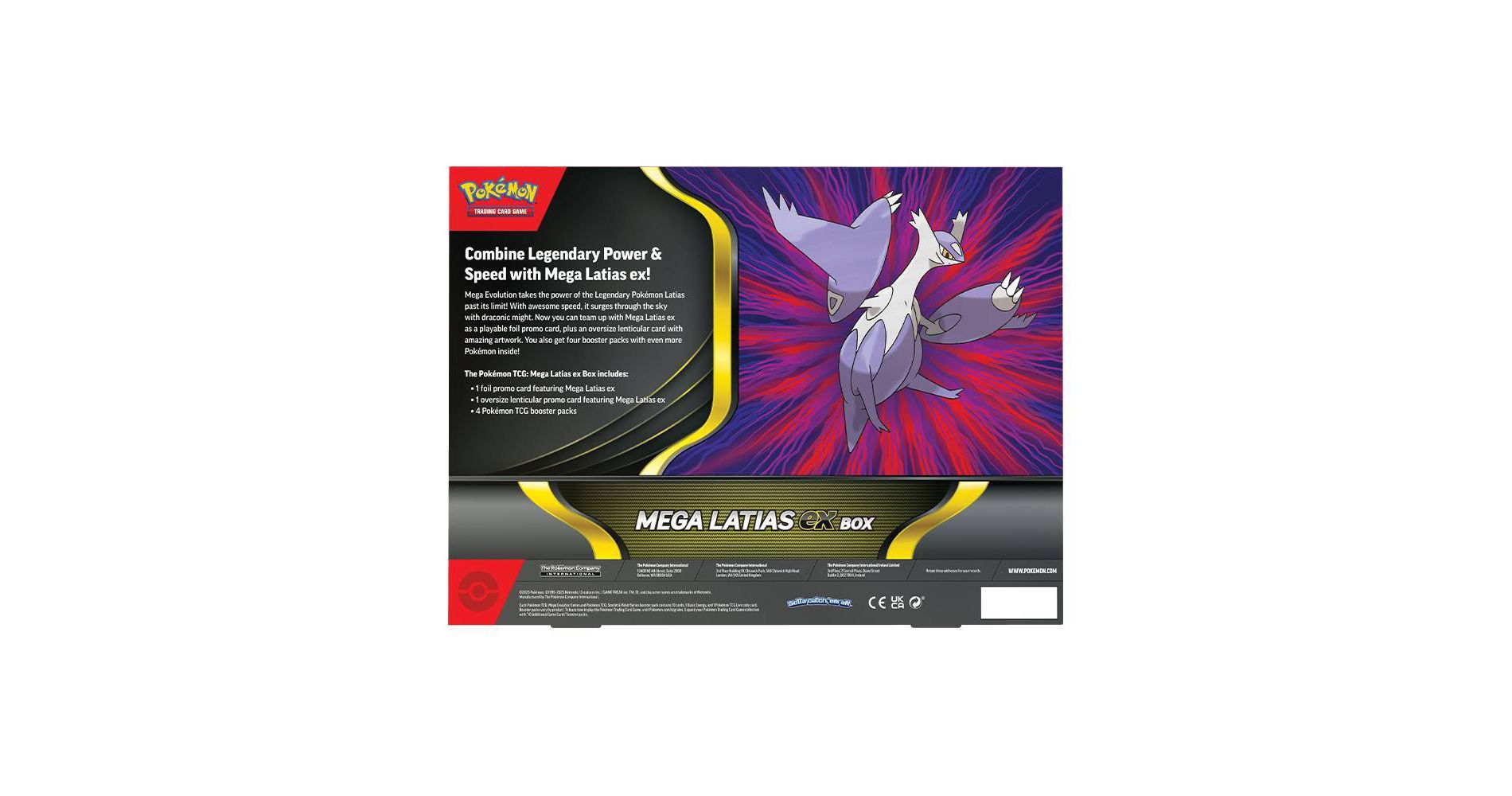 Pokémon Trading Card Game:Mega Latias ex Box