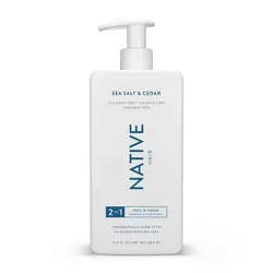 Native Sea Salt & Cedar 2-in-1 Shampoo and Conditioner - 16.5oz