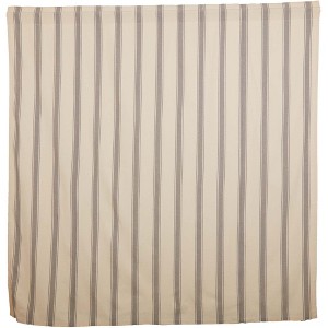 Grace Grain Sack Stripe Shower Curtain 72x72  VHC Brands - 1 of 4