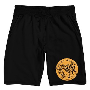 Riley Green Outdoorsman Men's Black Sleep Pajama Shorts - 1 of 3