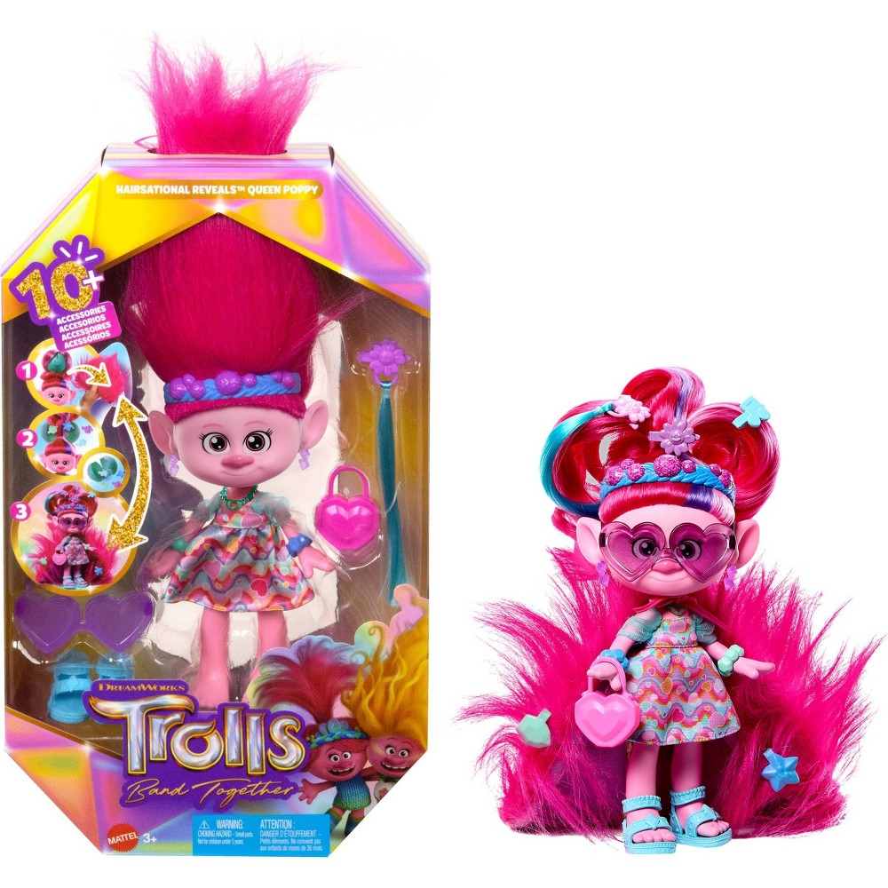 UPC 194735138555 DreamWorks Trolls Band Together Hairsational Reveals