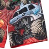 Monster Jam Maximum Destruction Megalodon Grave Digger El Toro Loco Swim Trunks Bathing Suit Little Kid - image 4 of 4