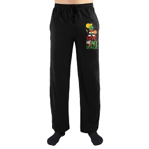 Looney Tunes Marvin The Martian 'Give Me My Space' Sleep Pajama Pants - 1 of 2