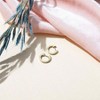 Gold Ear Cuff Dainty Huggie Earrings for Women Trendy Small Hoops Simple and Stylish - 3 of 4