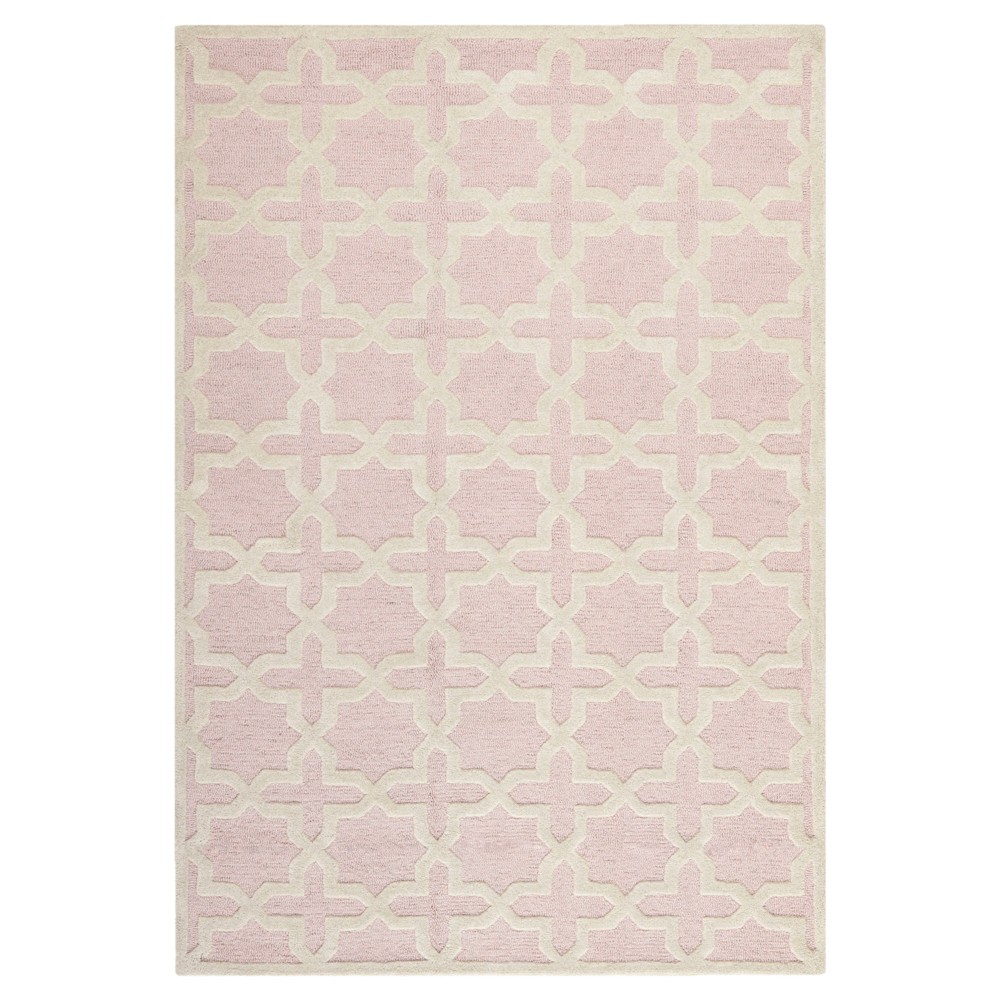 6'x9' Marnie Rug III Light Pink/Ivory - Safavieh