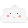 Sparkle and Bash 48 Pcs White Cloud Disposable Party Paper Plates Girl Boy Baby Shower Birthday Supplies 10 in. - 3 of 4