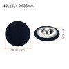 Unique Bargains Blouses Sweater Round Aluminum Cotton Fabric Cloth Covered Buttons 10 Pcs - 2 of 4