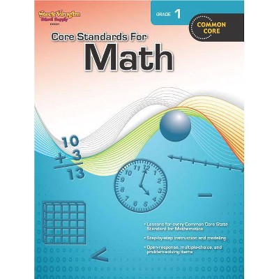 Core Standards for Math Reproducible Grade 1 - by  Houghton Mifflin Harcourt (Paperback)