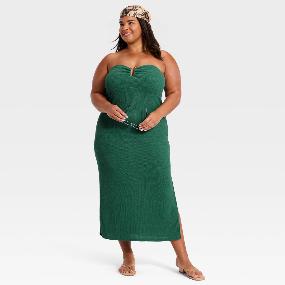 Women's Textured Knit Maxi Dress - A New Day™ - thumbnail 8