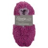 Elanze Designs Deep Purple Two Tone Womens Plush Lined Cozy Non Slip Indoor Soft Slippers - Medium - 3 of 4