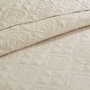 Sapphtopaz Comforter Set Bedding Quilt Set Medallion Quilting Bedspread Reversible Bedding Set 3 Piece 1 Bedspread, 2 Pillow Shams - 4 of 4