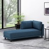 Hyland Contemporary Fabric Upholstered Chaise Lounge - Christopher Knight Home - 2 of 4