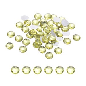 Unique Bargains Acrylic Flat Back Diamond Gems Bead for Face Painting DIY Crafts 50 Pcs - 1 of 4