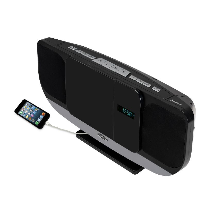 JENSEN JBS-215 Wall Mountable Bluetooth Music System with CD Player, 5 of 7