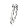 Ross-Simons 0.25 Carat Lab-Grown Diamond Solitaire Ring in Sterling Silver - 3 of 4