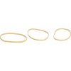 Business Source Rubber Bands Size 33 1 lb./BG 3-1/2"x1/8" Natural Crepe 15743 - 3 of 3