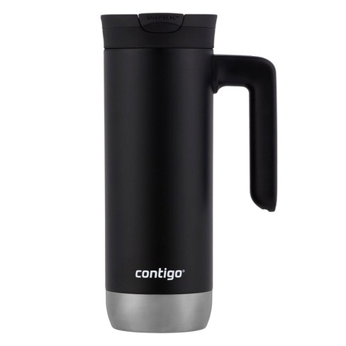 Ello Arabica 14oz Vacuum Insulated Stainless Steel Travel Mug - Black