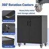 NicBex 29.53 Inch Modern 2-Door File Cabinet with Adjustable Shelves for Garage,Home,Office - 4 of 4