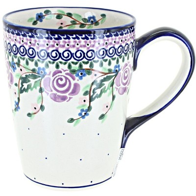 Blue Rose Polish Pottery 133 Millena Tall Coffee Mug : Target