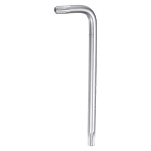 Unique Bargains Chrome Vanadium Steel Long Arm Design L-Shaped Torx Wrench Star Keys - 1 of 4