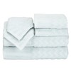 6pc Chevron Bath Towel and Washcloth Set - Yorkshire Home - image 2 of 4