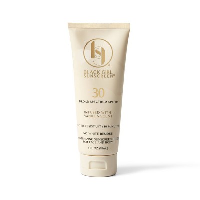 Black Girl Sunscreen - Vanilla - SPF 30 - 3 fl oz