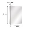 Cesicia 24 x 30 inches Left Swing Medicine Cabinet with 3 Shelves - 3 of 4