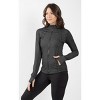 90 Degree By Reflex Womens Lightweight, Full Zip Running Track Jacket - 3 of 4